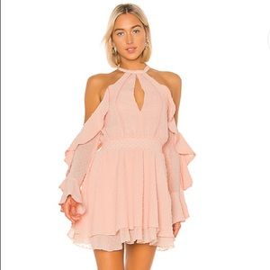 NEW House of Harlow X REVOLVE Harmony Ruffle Dress